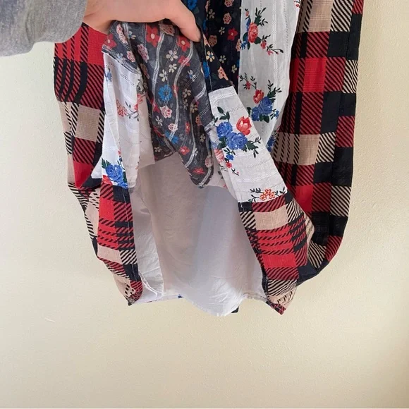 Anthropologie Let Me Be Patchwork Frontier Maxi Skirt - Picture 12 of 16